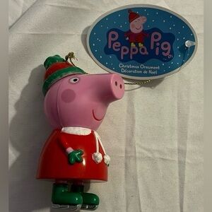 Peppa Pig Holiday Ornament NWT